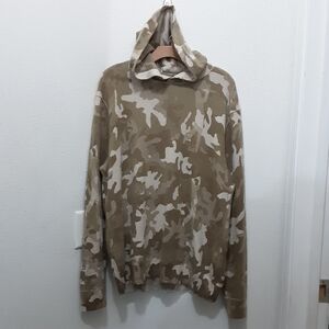 RLX Ralph Lauren Cashmere Hooded Pullover Neutral Camoflauge